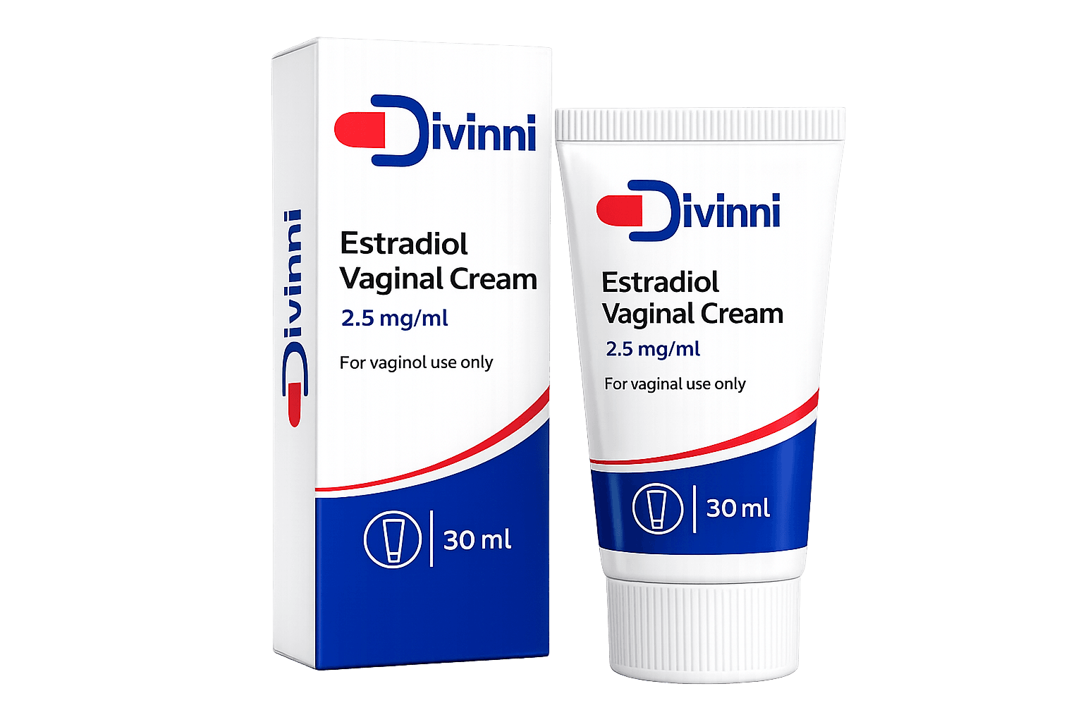 Estradiol Vaginal Cream — 2.5mg/ml · 30 ml
