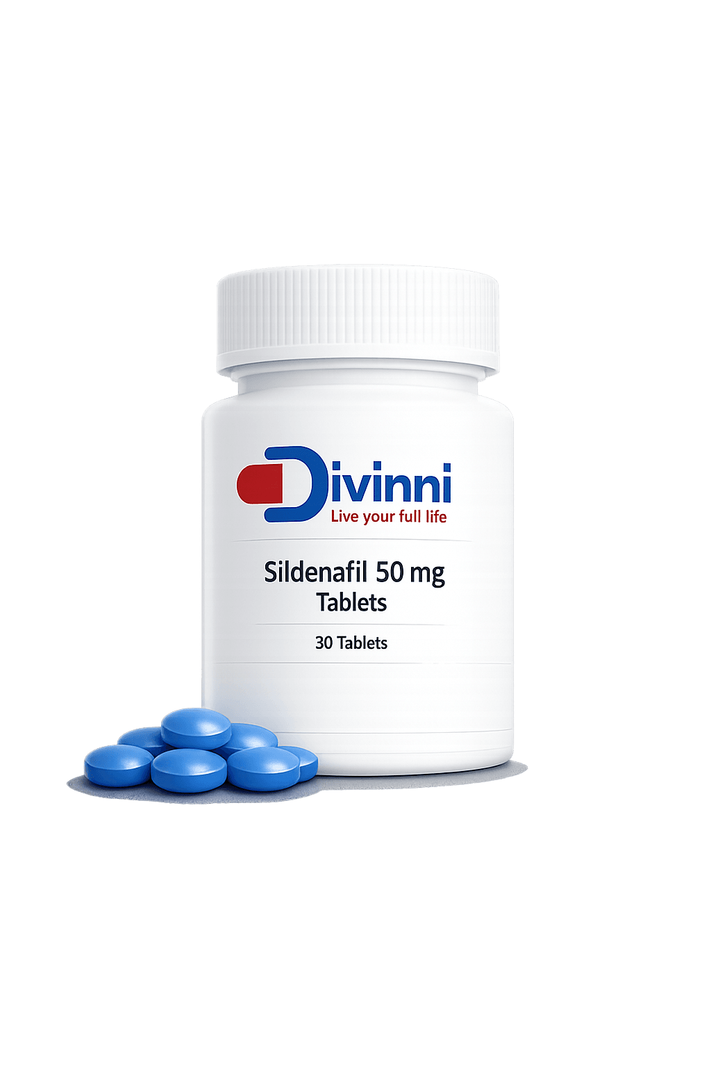 Sildenafil — 50mg · 30 tablets