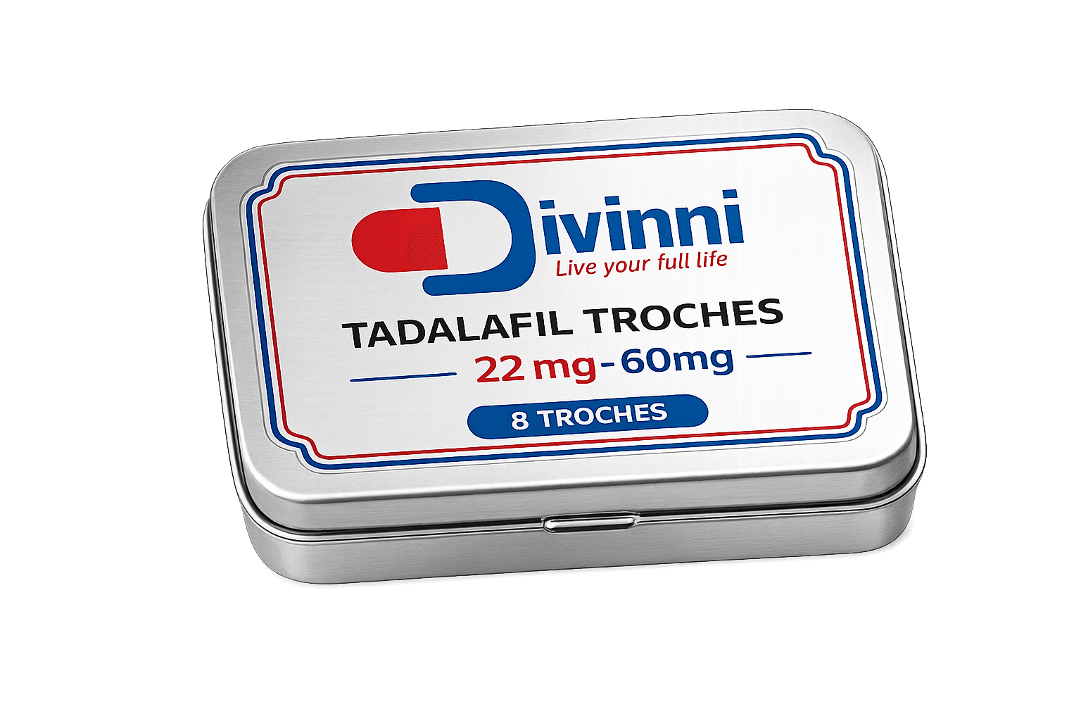 Tadalafil troches — 22mg · 8 troches