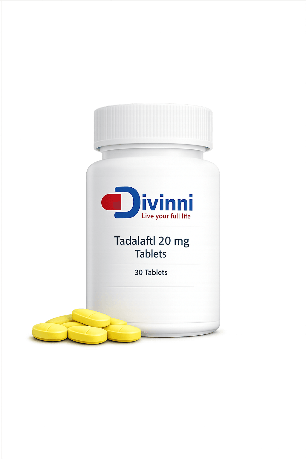 Tadalafil — 20mg · 30 tablets