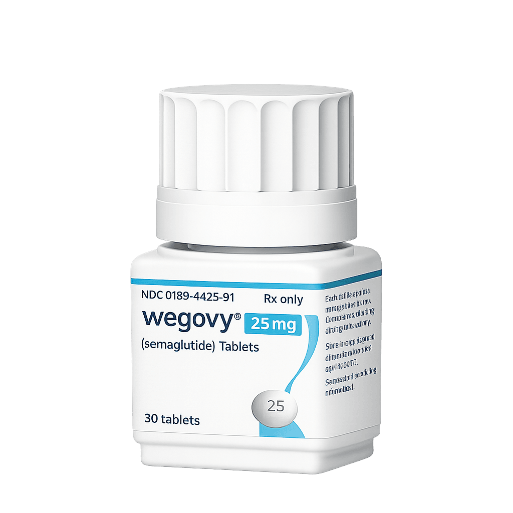 Wegovy Tablets — 25mg tablet