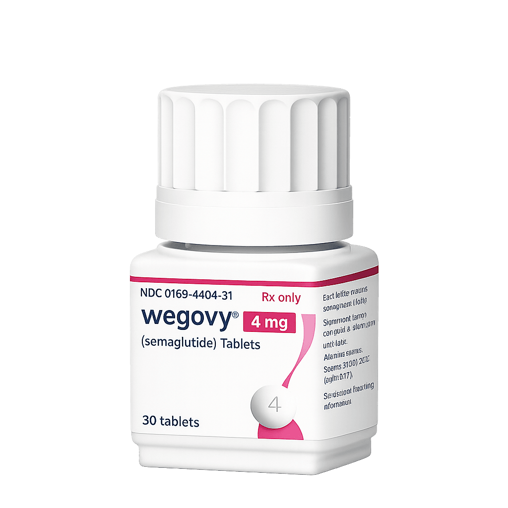Wegovy Tablets — 4mg tablet